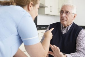 Reporting abuse of a nursing home resident is protected activity